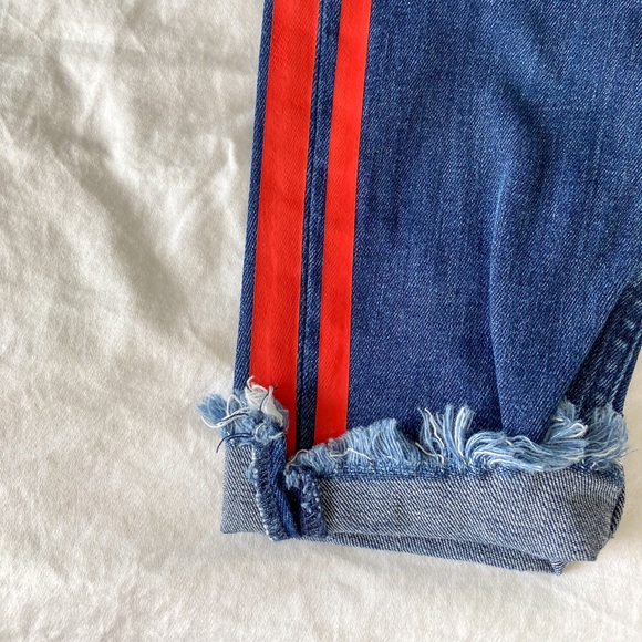 2/$50💙 CLOSET CLEAN OUT: Zara striped skinny jeans - Picture 4 of 9